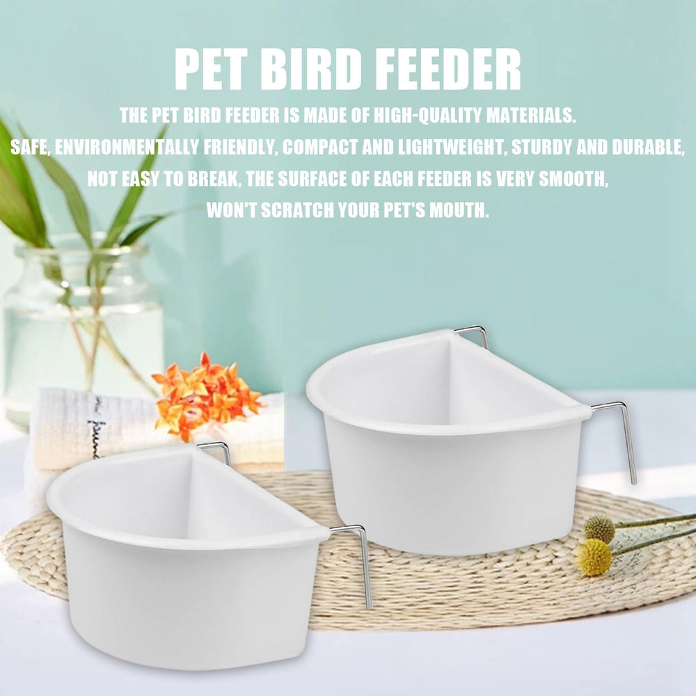 Symphonyw bird feeder hook mount ensures secure installation on wire cages.