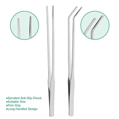 Syn-zer reptile tank accessories feeder tongs for safe handling and feeding.
