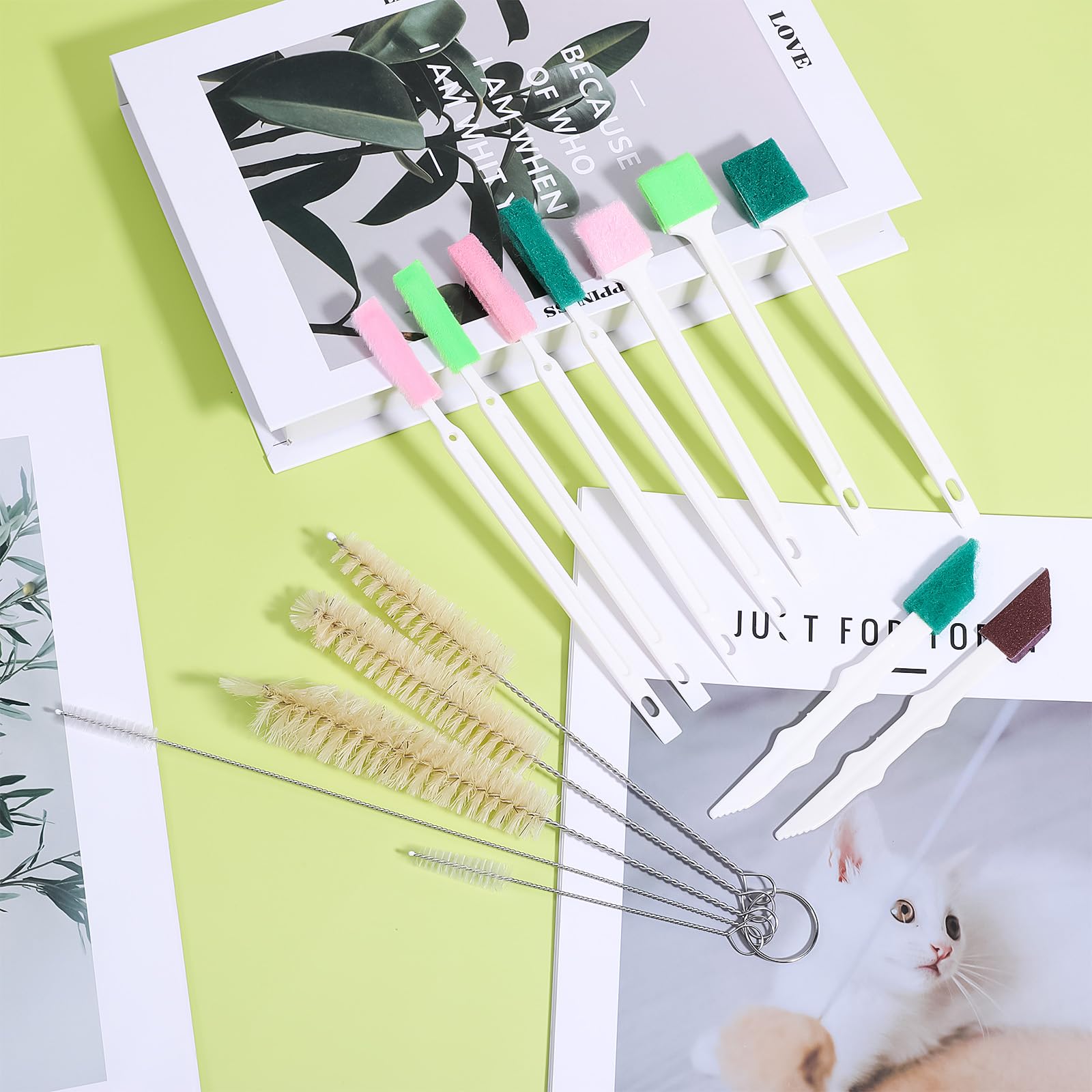 SynHHnergyx convenient hanging storage hole air-dry brushes after use
