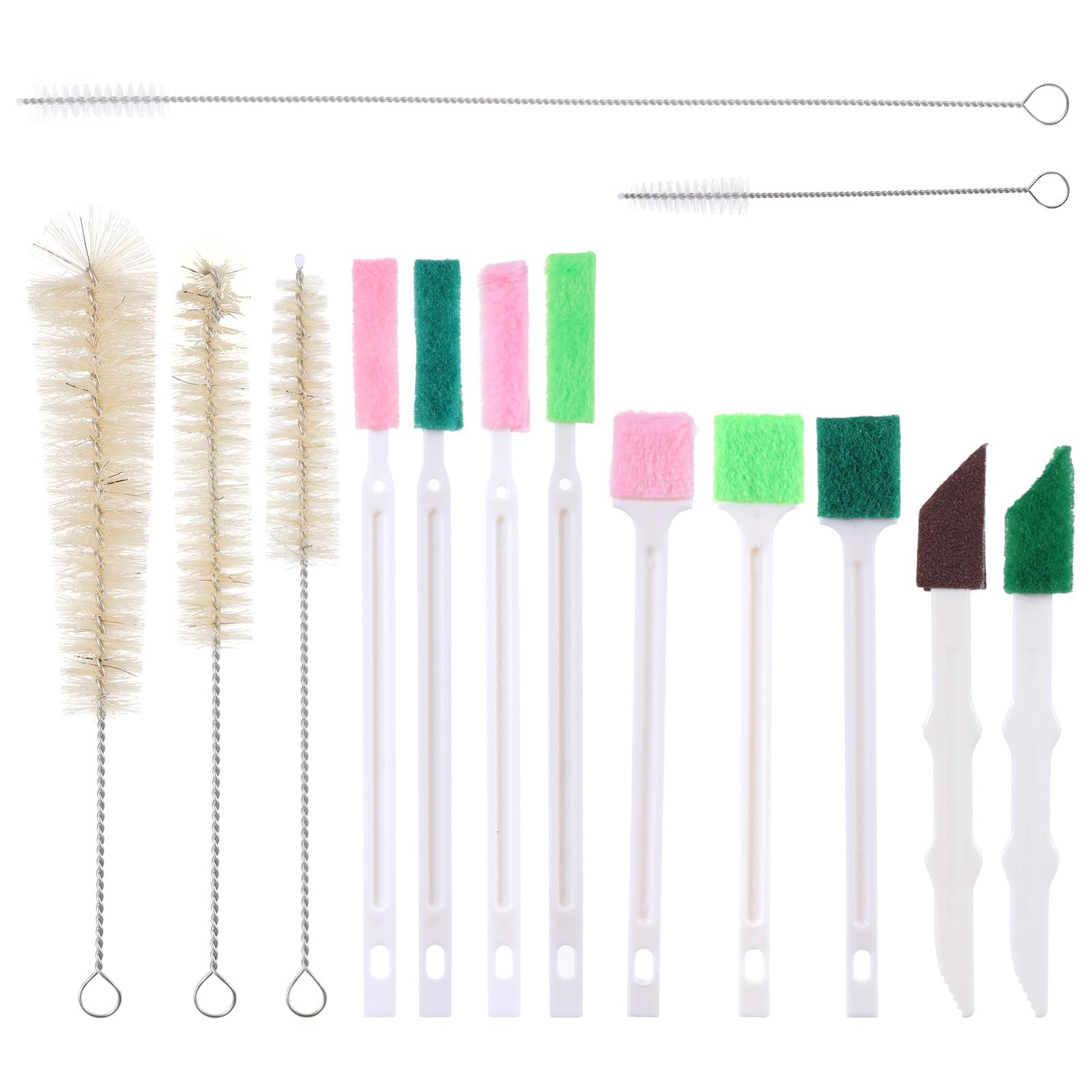 SynHHnergyx pet water fountain cleaning kit 14pcs set for thorough maintenance