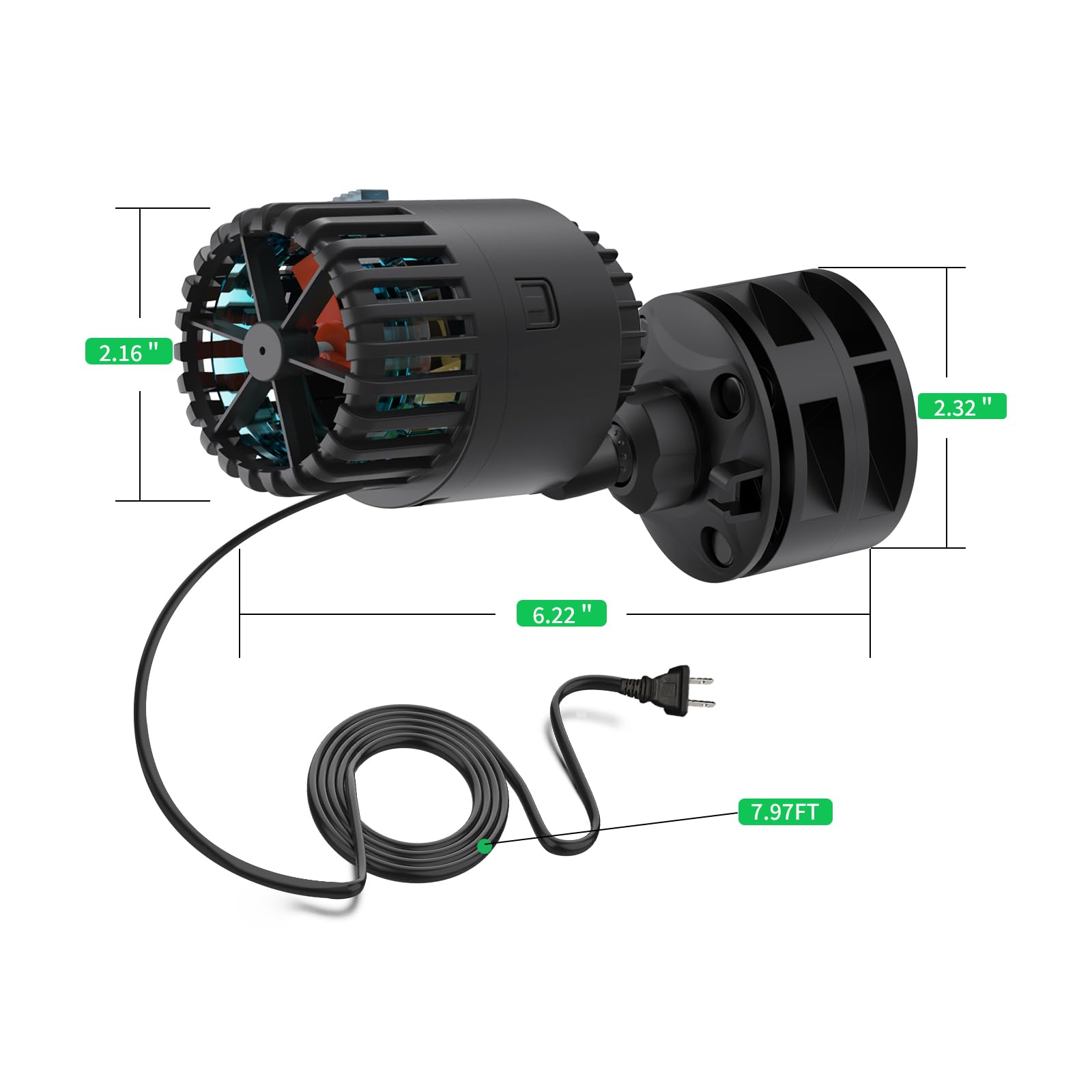 SYSENCIAGA aquarium wave maker suitable for freshwater and saltwater setups