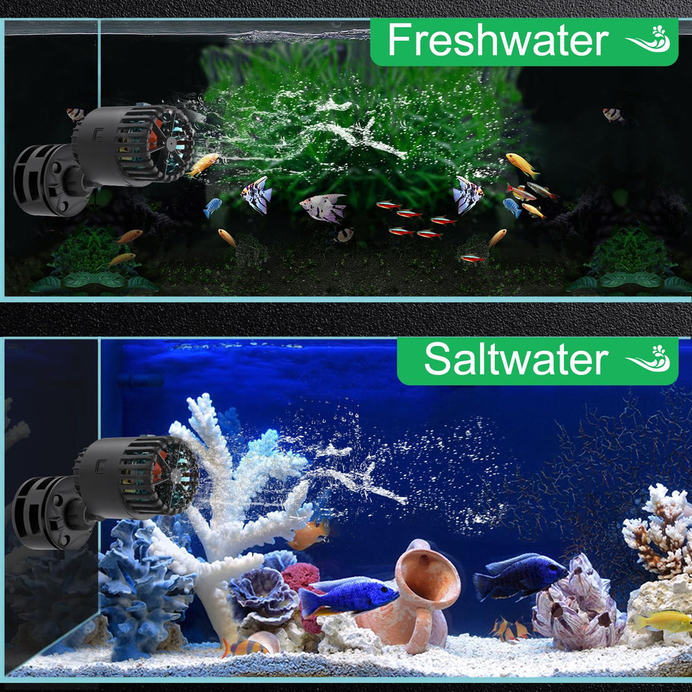 SYSENCIAGA aquarium wave maker strong suction base stays in place