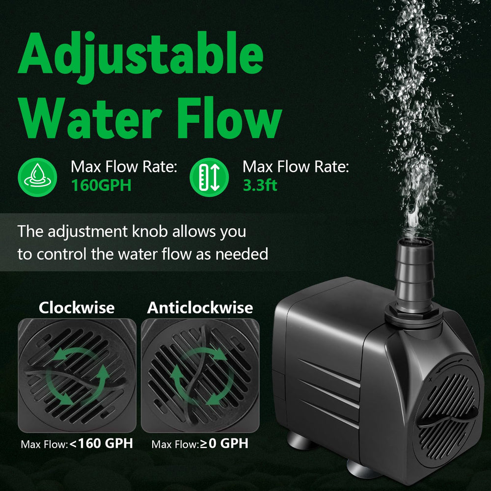SYSENCIAGA submersible pump side closeup highlights easy-clean shell and suction base