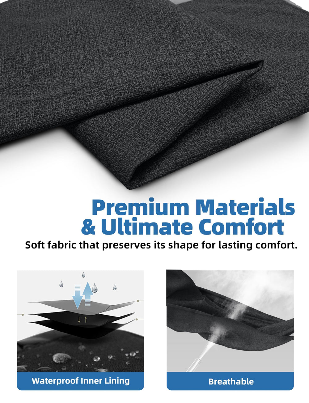 Sytopia bed removable machine-washable cover enables easy maintenance after messes