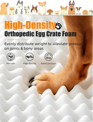 Sytopia Chew-Proof Dog Bed with Dutch velvet cover soft, luxurious comfort