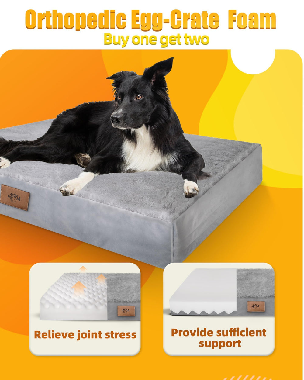 Sytopia chew-proof dog bed surface demonstrates durability for persistent chewers.