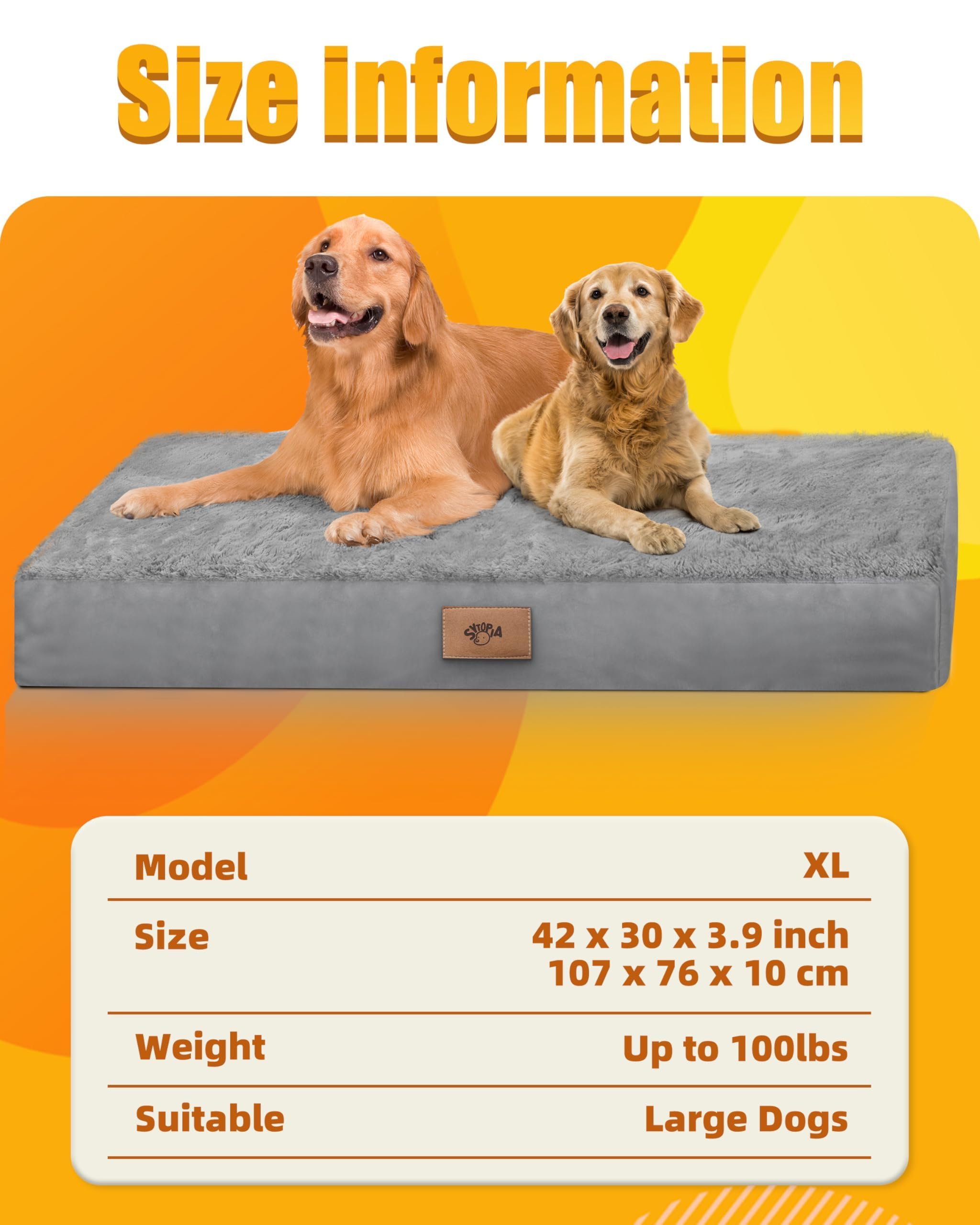 Sytopia indoor-outdoor dog bed suitable for crates, cars, and outdoor lounging.