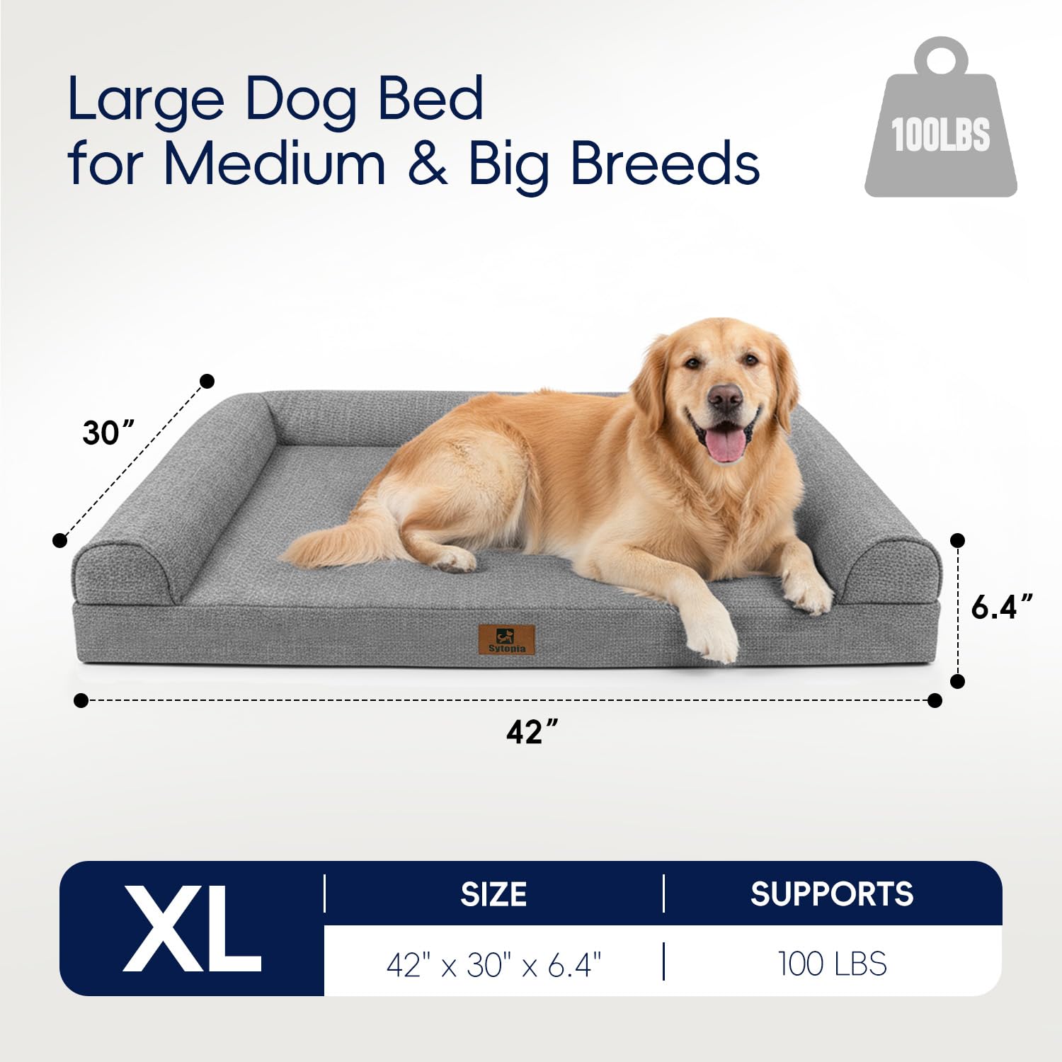 Sytopia OEKO-TEX certified label indicates safe, pet-friendly materials.