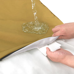 Sytopia hidden zipper enables quick removal for washing.