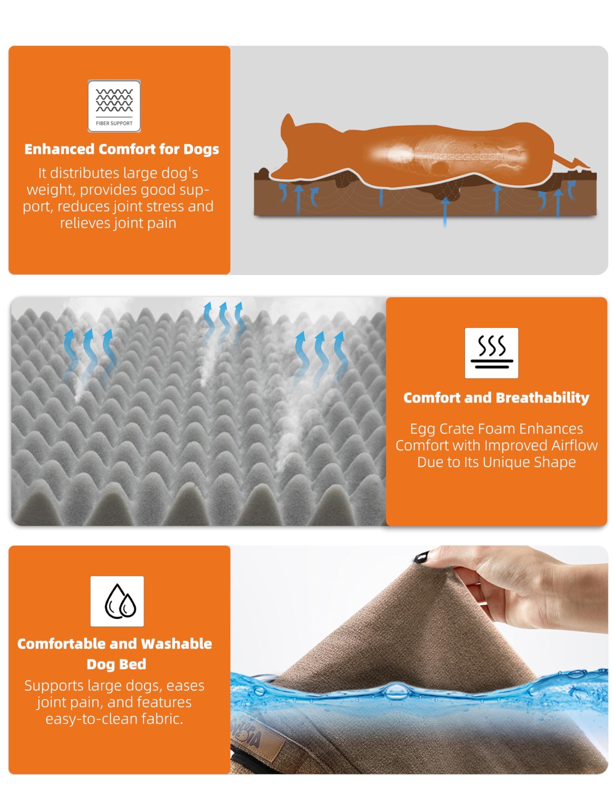 Sytopia orthopedic relief demonstrated by plush top for restful naps.