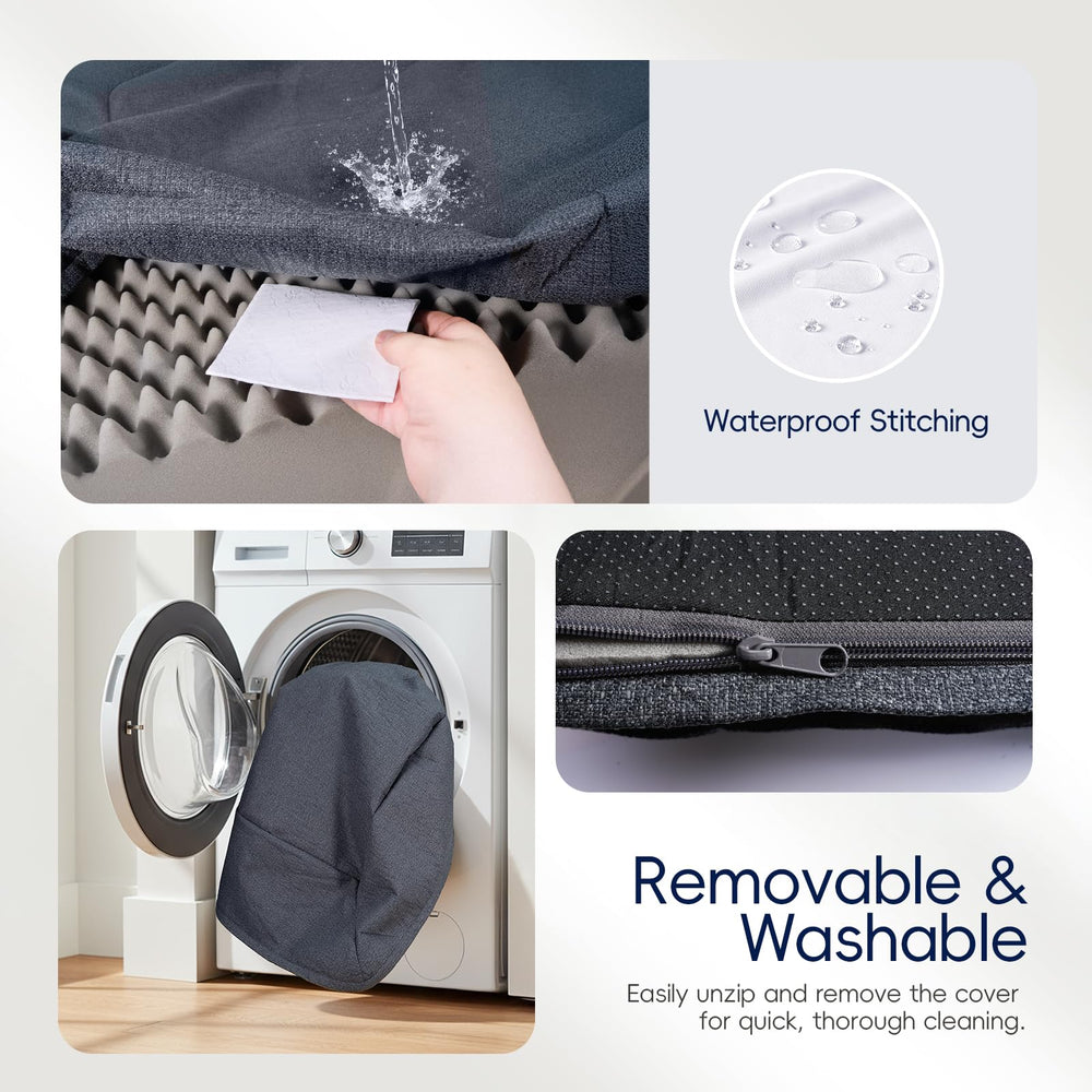 Sytopia removable cover is machine washable for easy freshening after adventures