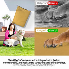 Sytopia removable waterproof cover highlights easy cleaning.