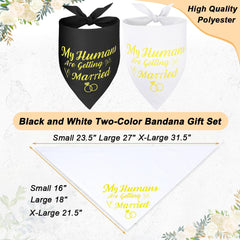SZEE engagement party dog decor bandana adds festive pet flair.