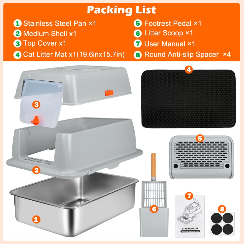 SZEE XL trapping mat and scoop included for easy cleanup