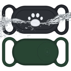 SZJCLTD SmartTag2 dog collar holder in black provides a secure fit for active pets.