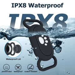 SZJCLTD SmartTag2 silicone case close-up shows skin-friendly, easy-clean material.