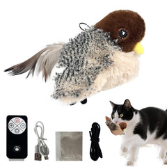 SZJMAO rechargeable flapping-bird toy demonstrates lifelike motion for interactive play