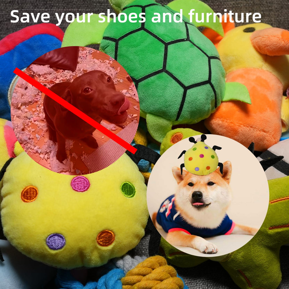 SZKOKUHO puppies-washable-soft-plush care shows easy cleaning for busy households