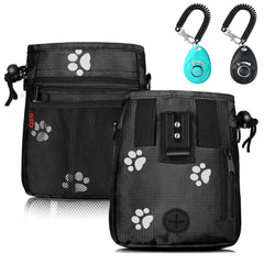 SZO dog treat pouch with large capacity back pocket for quick access during walks