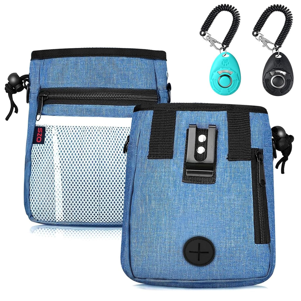 SZO dog treat pouch large capacity for treats and toys during training.
