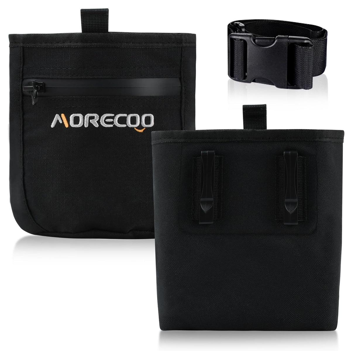 SZO dog treat pouch magnetic closure offers quick one-handed access during training