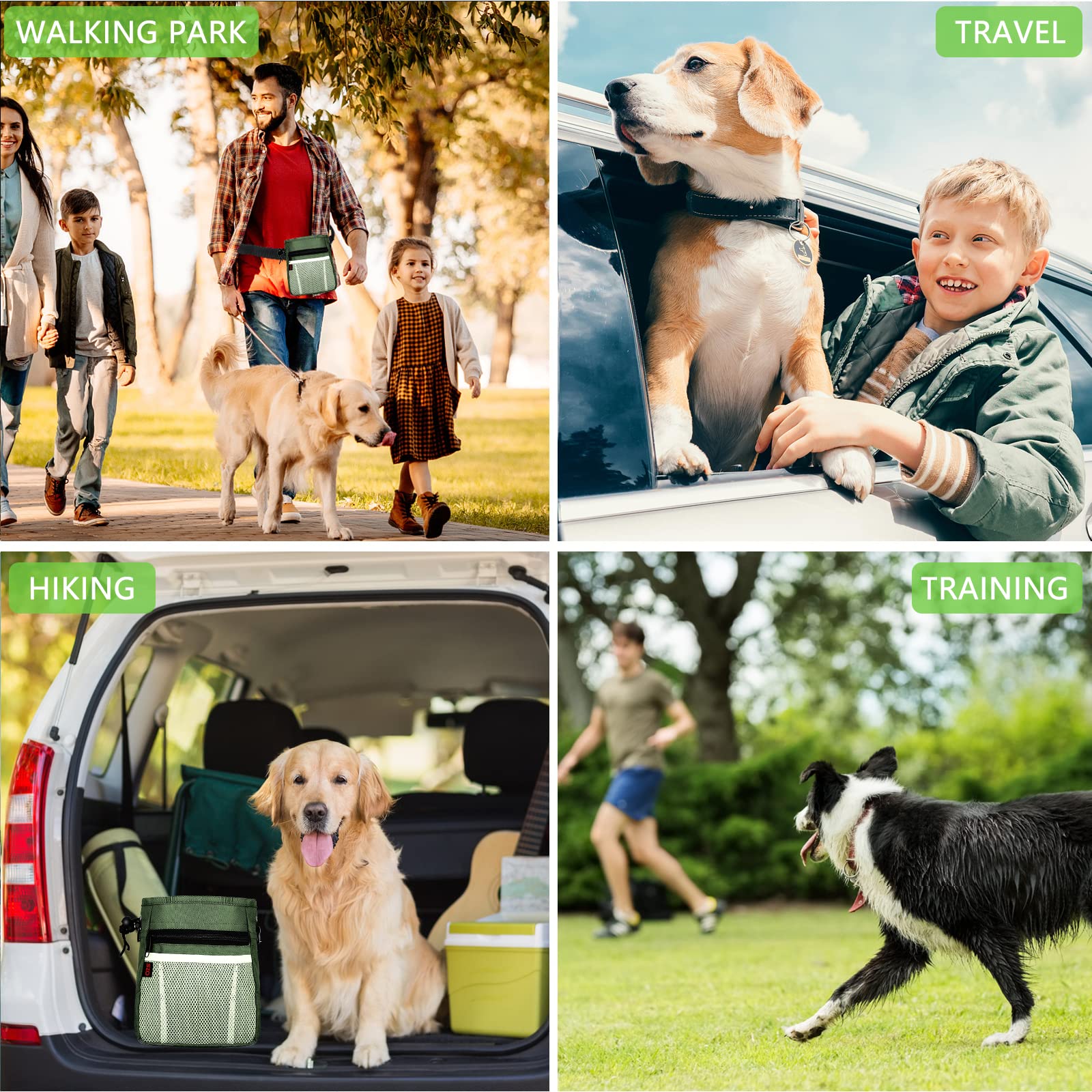 SZO premium 600D nylon outer and wipe-clean interior endure daily use.