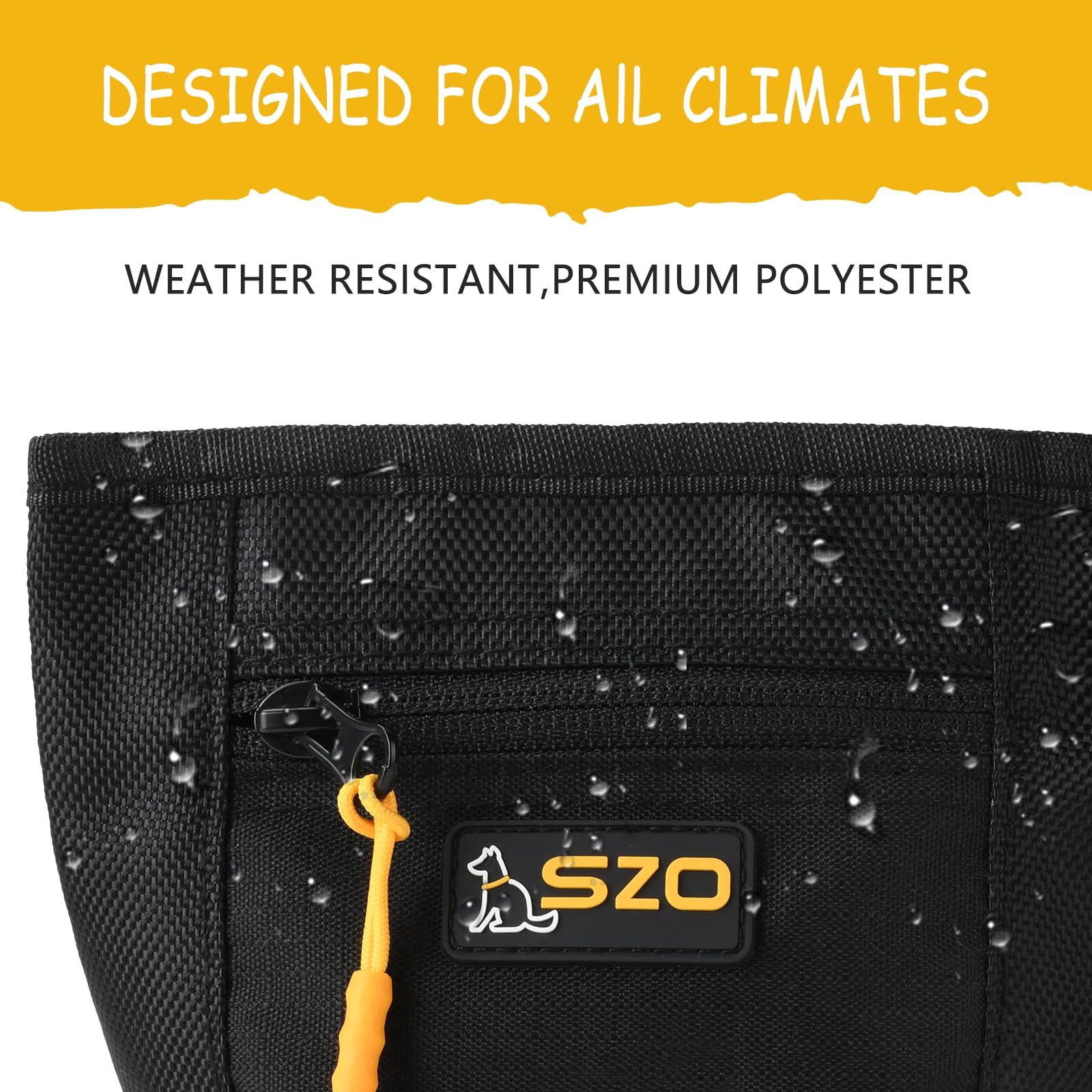 SZO training-clicker-kit paired with pouch supports basic obedience practice.