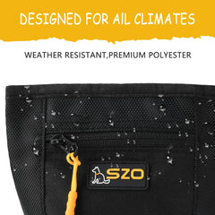 SZO training-clicker-kit paired with pouch supports basic obedience practice.