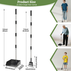 T2Y Pooper Scooper oversized tray-capacity enables fewer trips to dump.