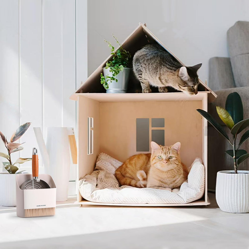 TabifurKitc all-in-one set includes broom and dustpan for quick tidyups