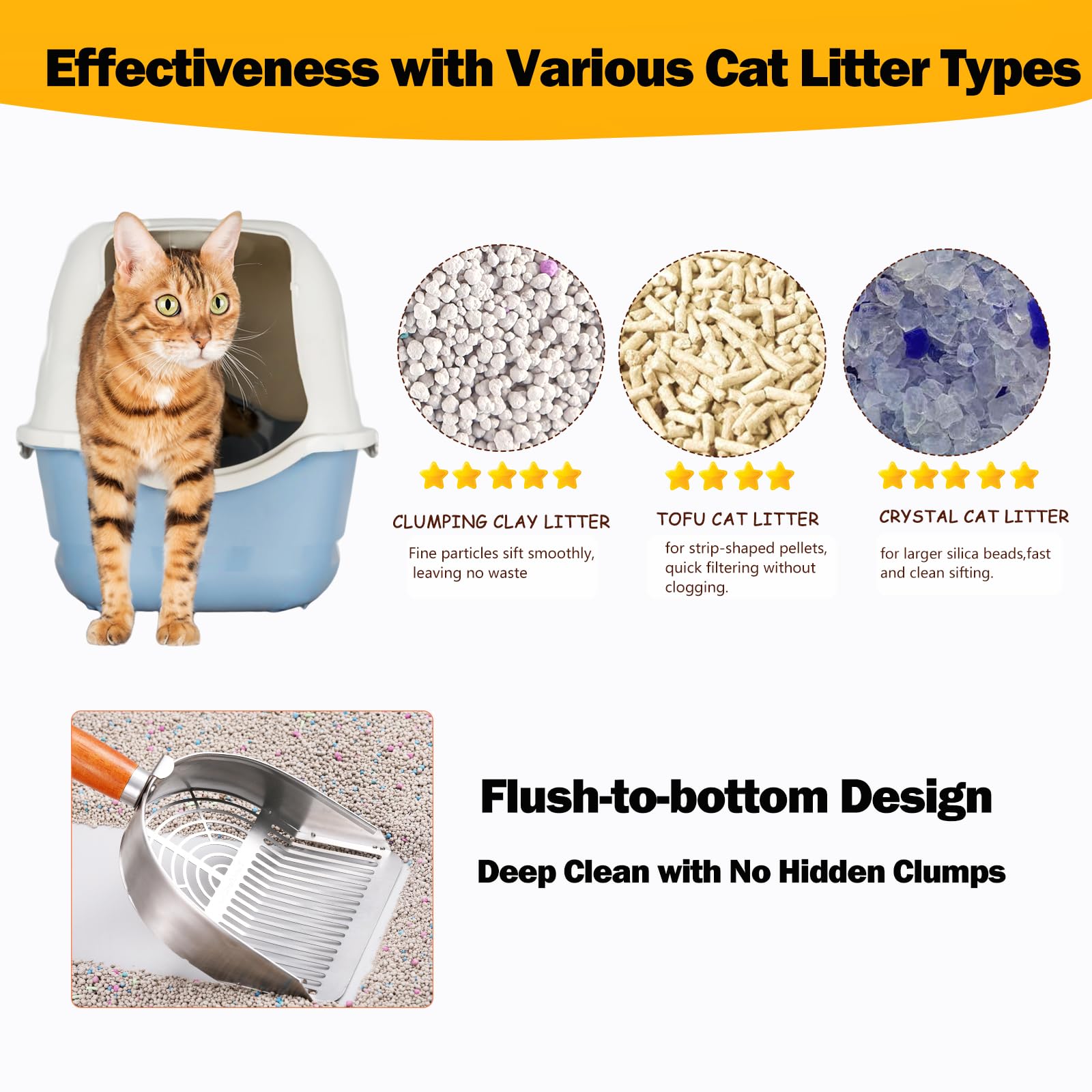 TabifurKitc laser-cut edges prevent burrs during scooping