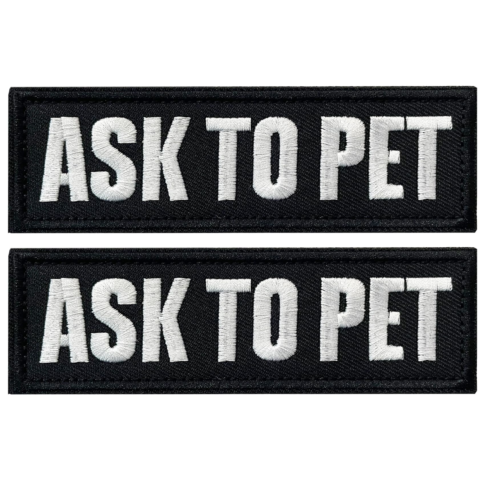 TACVEL Ask to Pet patch on a vest offers quick identification and customizable wear.