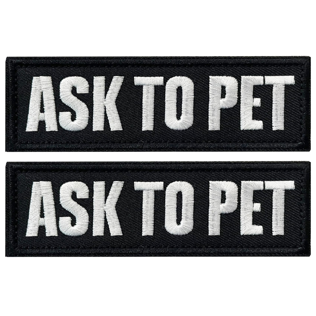 TACVEL Ask to Pet patch on a vest offers quick identification and customizable wear.