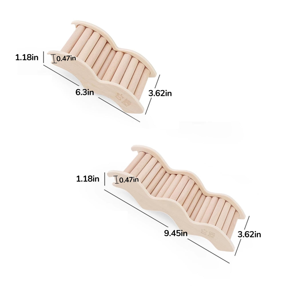 Tafit hamster ladder end usage demonstrates flexible setup options in habitats.
