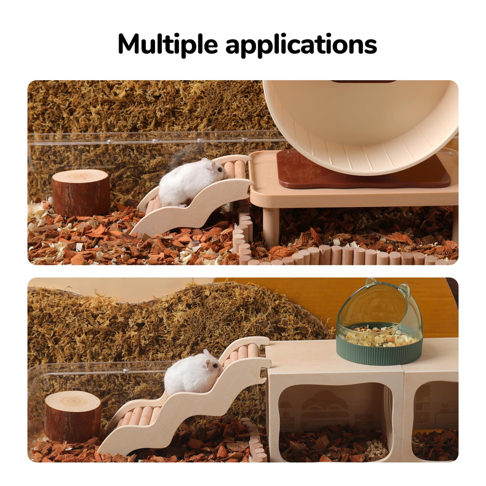 Tafit hamster ladder size option highlights two sizes for different small pets.