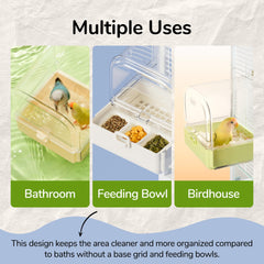 tafit mesh-bottom design illustrates quick water drainage
