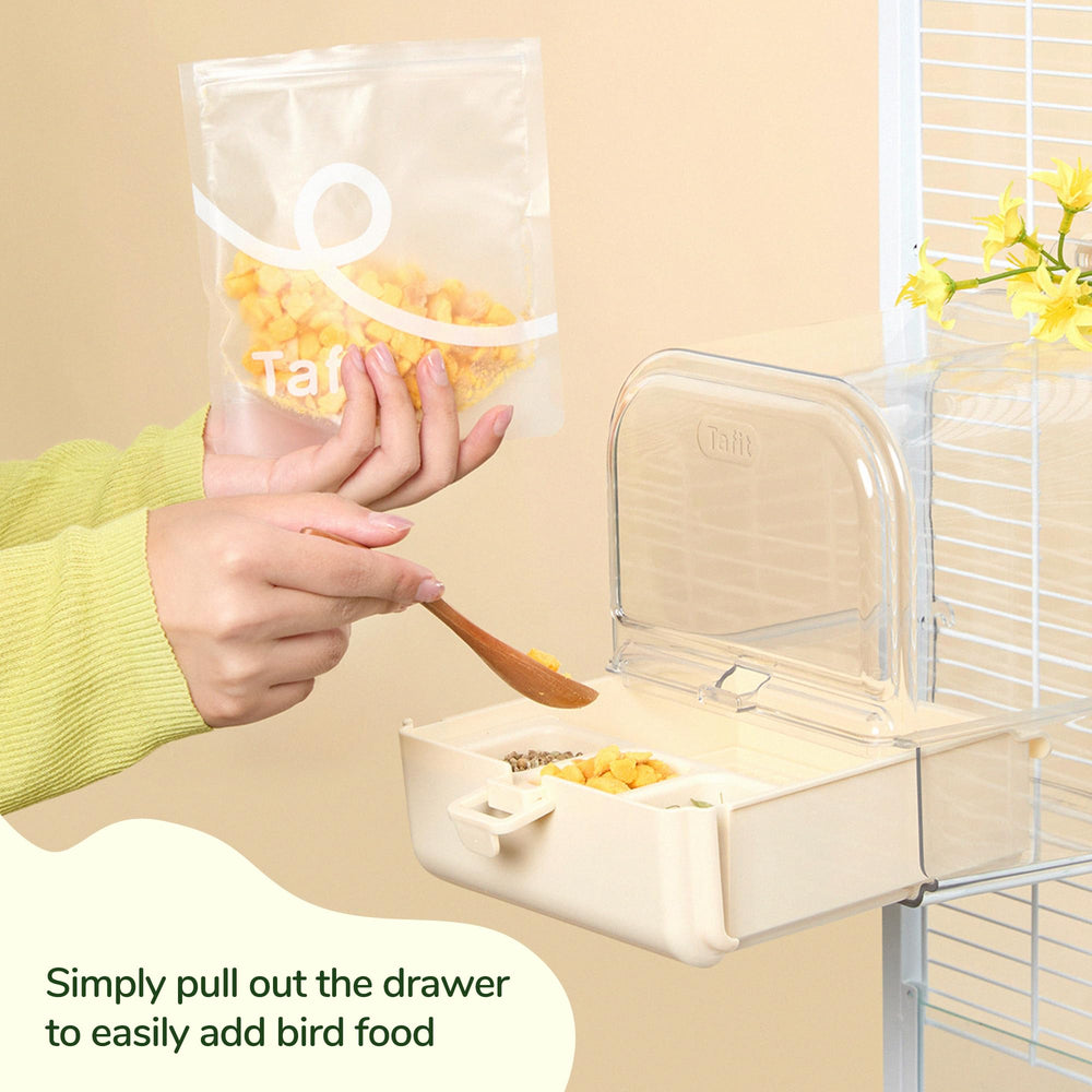 tafit secure-fixing system for stable cage mounting