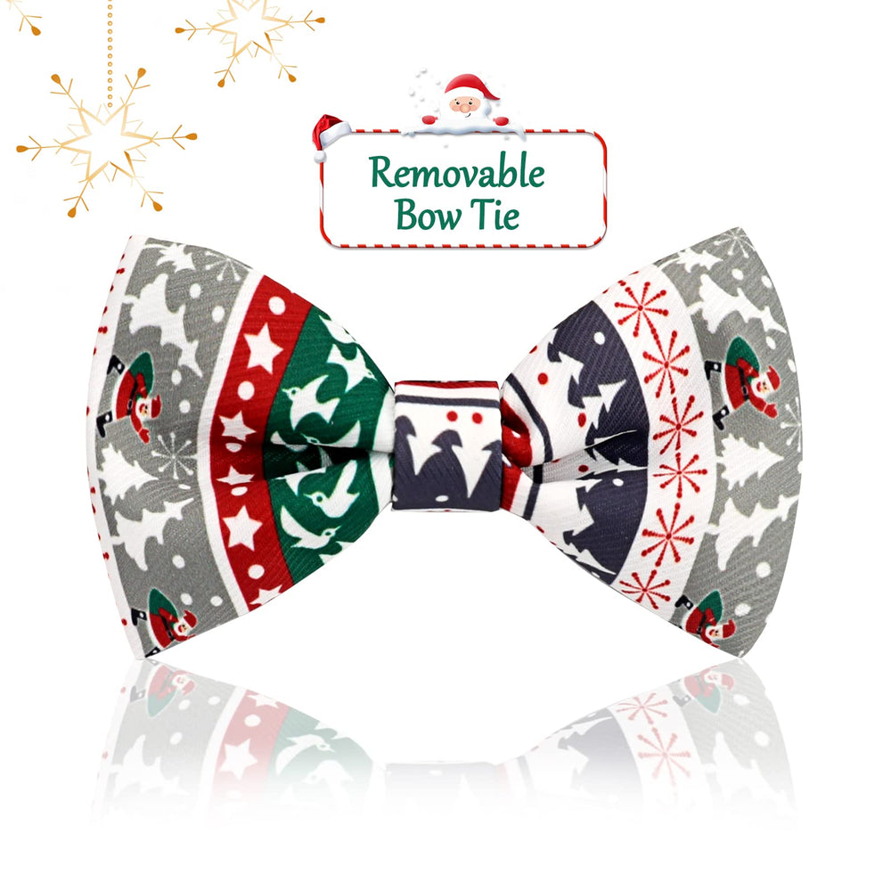 TAGATMI adjustable collar bowtie demonstrates three sizes for a snug fit