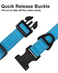 Taglory collar with reflective strip for day and night visibility