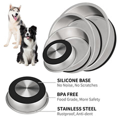 Taglory heavy-duty stainless steel bowls resist rust for daily use.