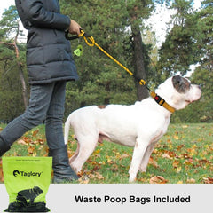 Taglory Rope Dog Leash durable-1-2-rope supports strong daily outings.