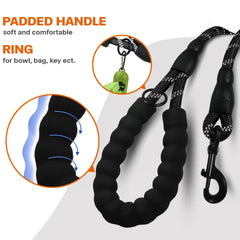 Taglory Rope Dog Leash uses durable rock climbing rope for medium to large dogs.