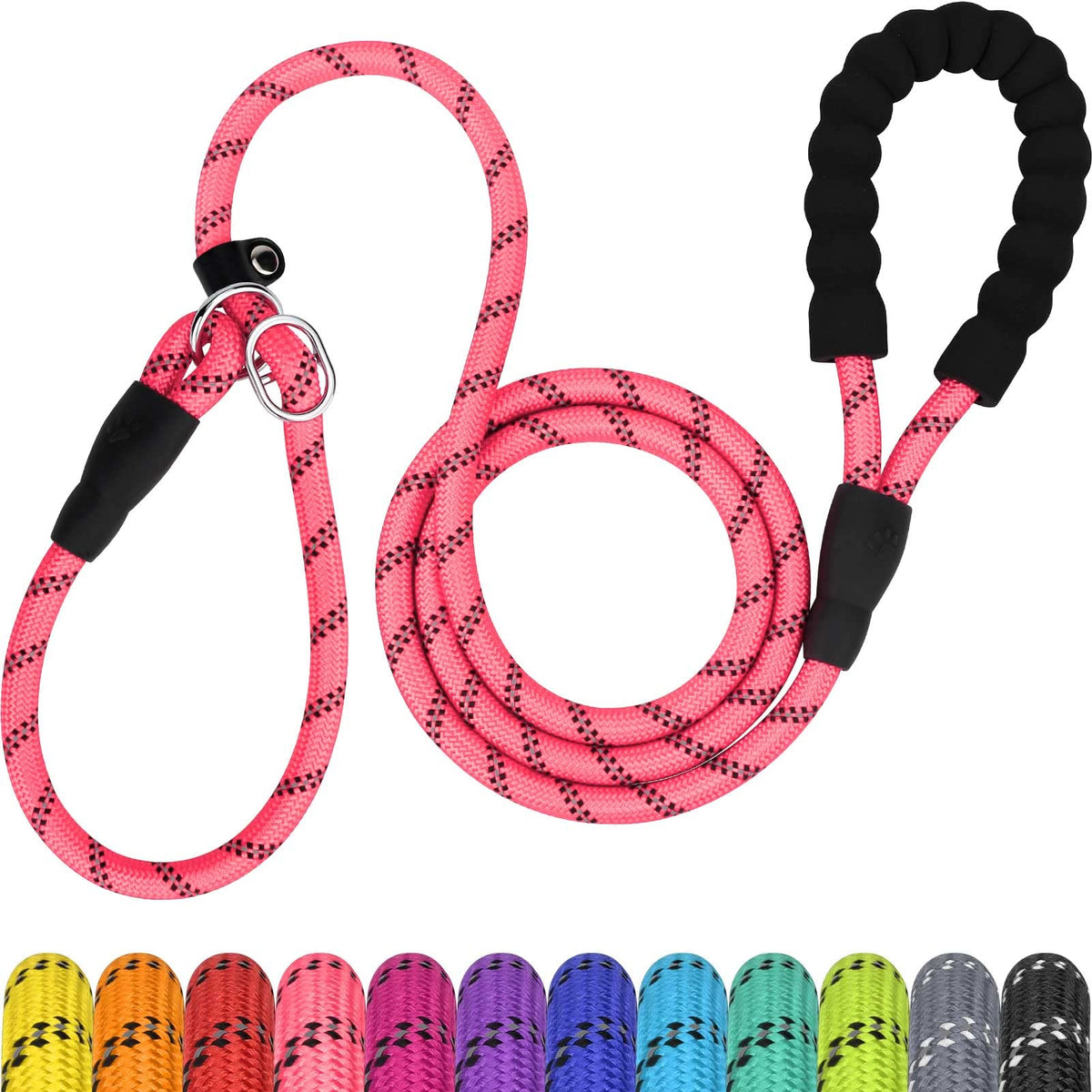 TagME Slip Lead shows a 6ft rope leash ready for safe, controlled daily walks