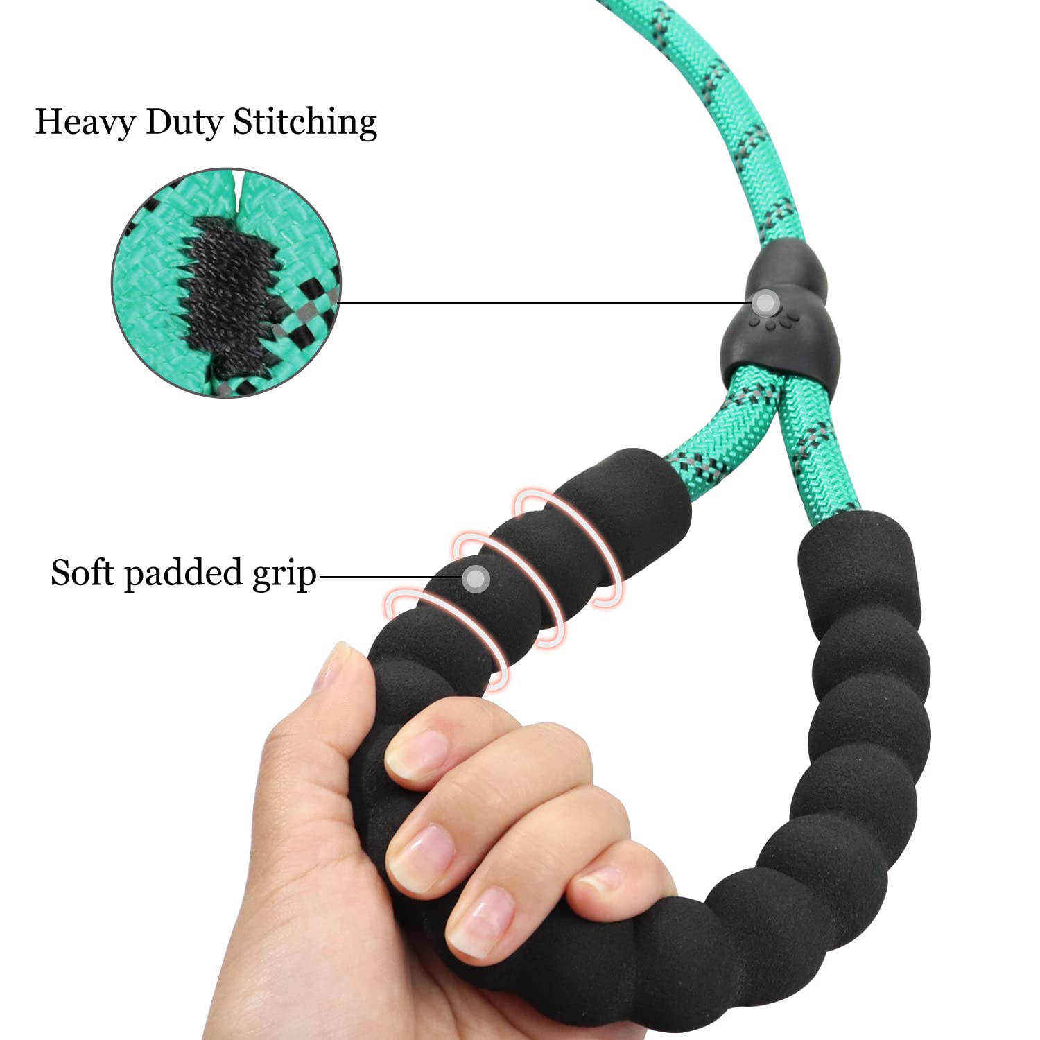 TagME metal lock tab on collar area demonstrates secure control