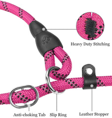 TagME reflective-braid-rope improves visibility for safer night walks.