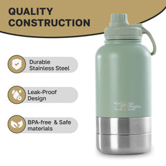 Tail Wagging Love detachable bowls offer pet feeding on trips without extra gear.