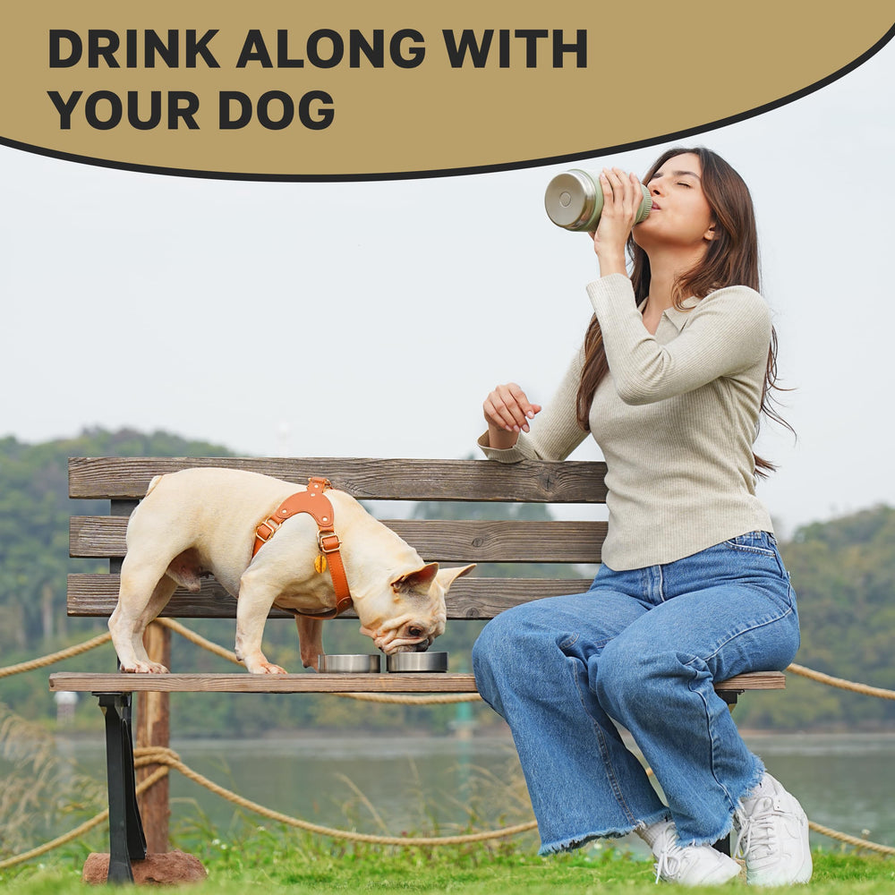 Tail Wagging Love keeps water hot for 6 hours and cold for 12 hours.