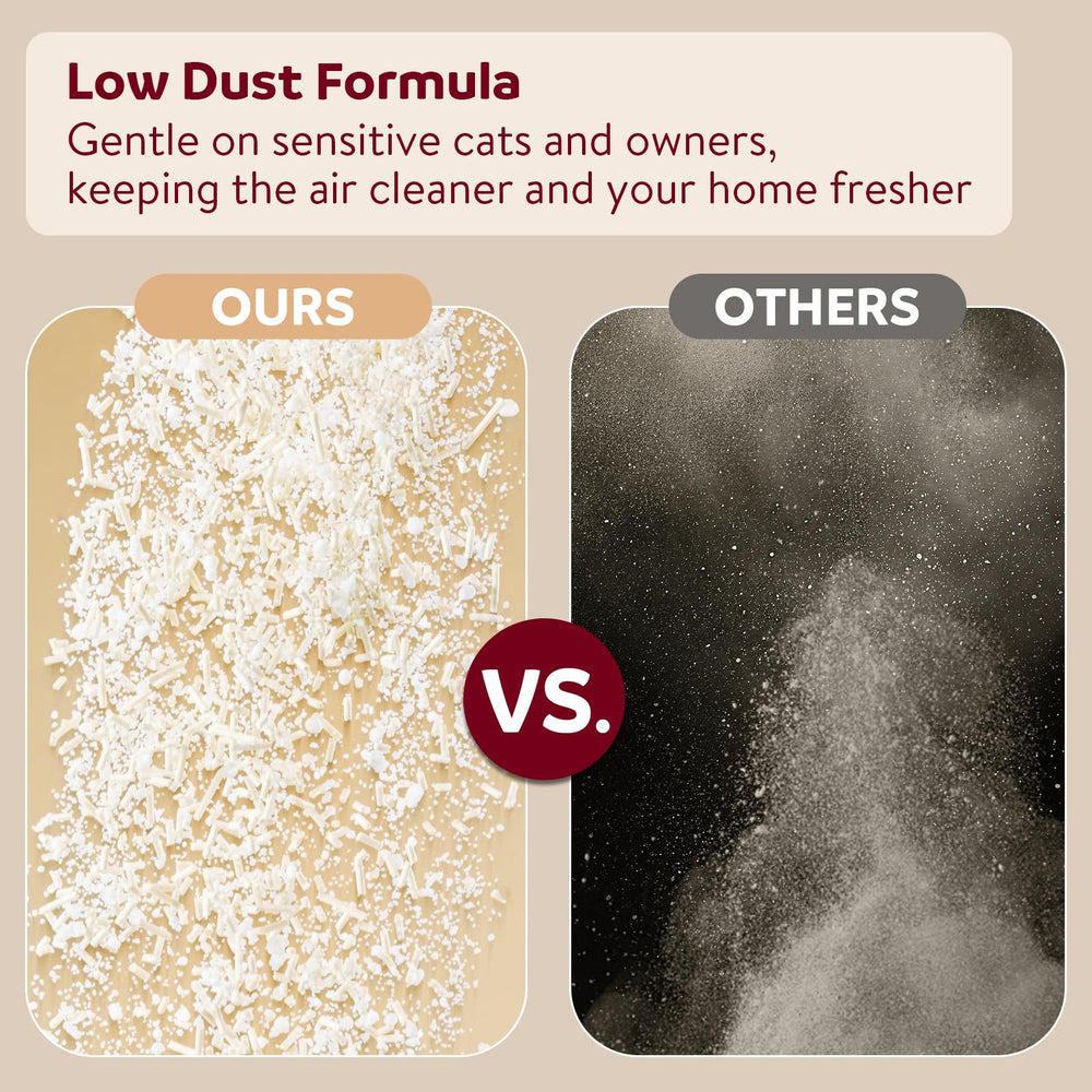 Tail&Tale kitten-safe plant-based litter supports gentle paws during use