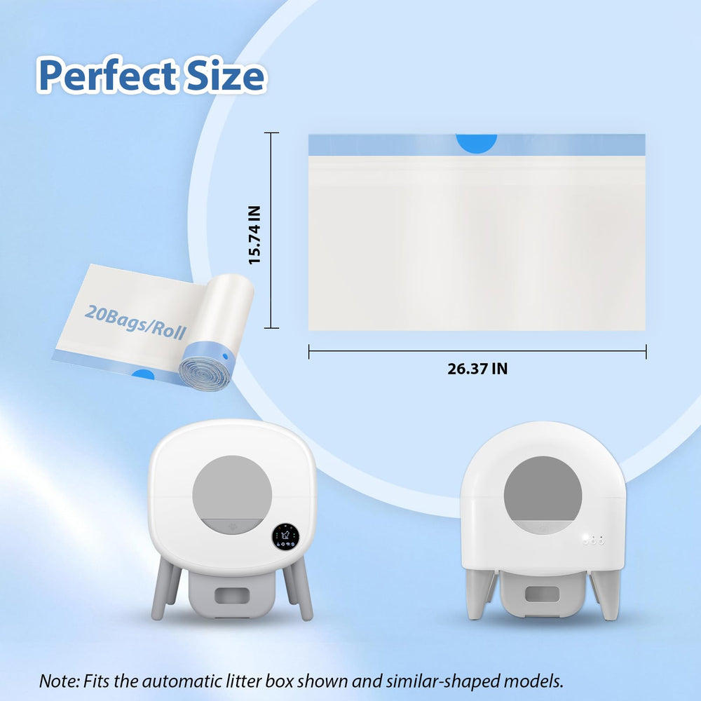 TAILRYTH tear-resistant HDPE litter bags durability for heavy waste