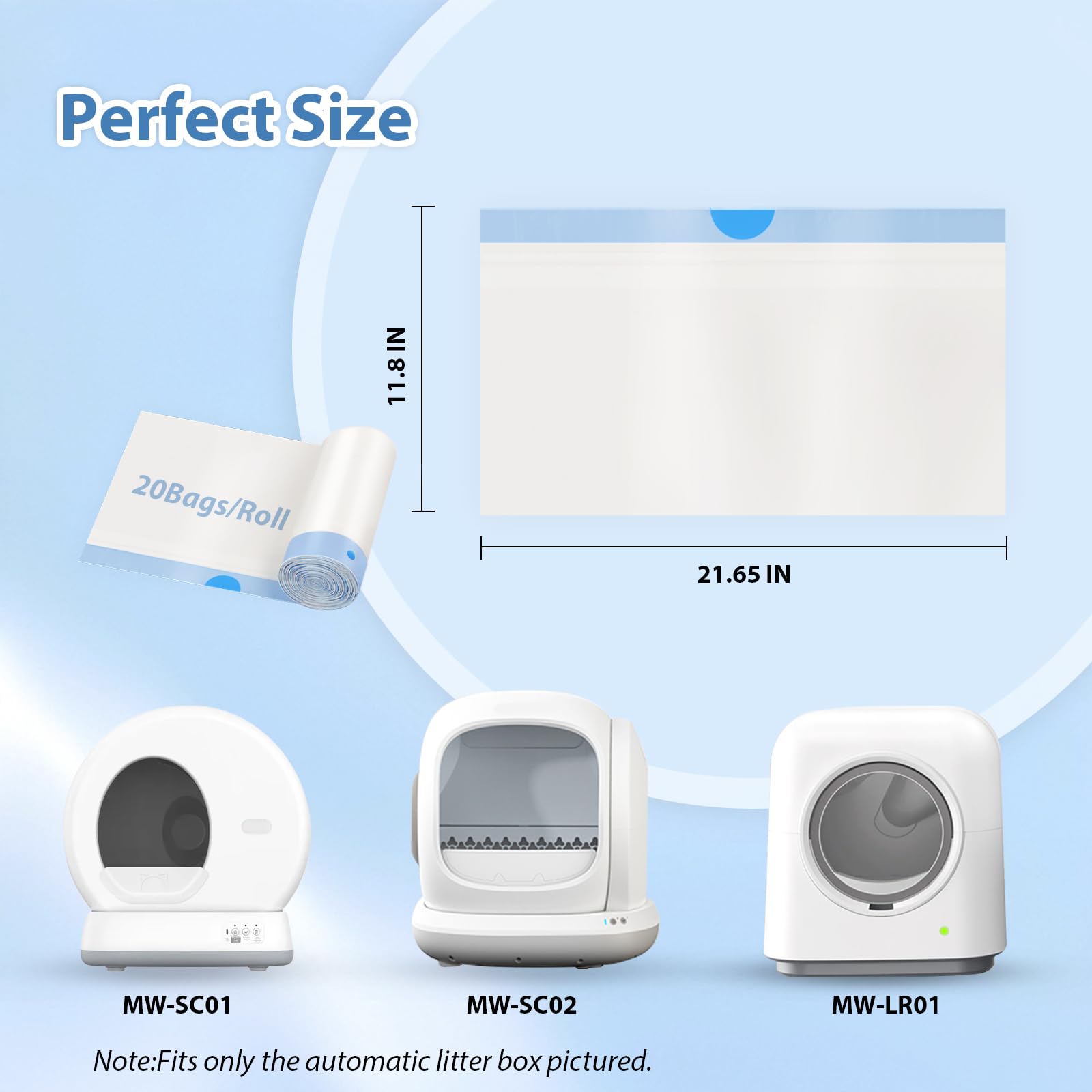 TAILRYTH thick-durable HDPE bags resist tearing and hold up to heavy waste.